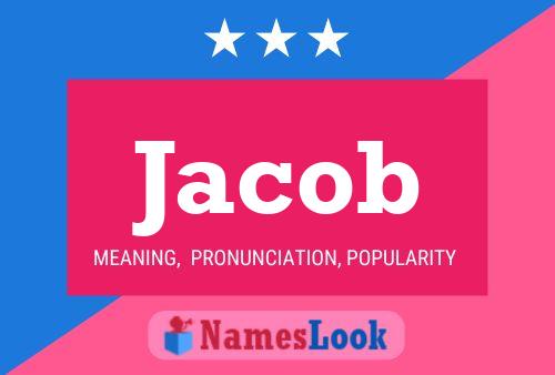 Affiche de nom Jacob