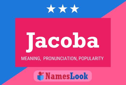 Affiche de nom Jacoba