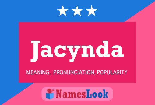 Affiche de nom Jacynda