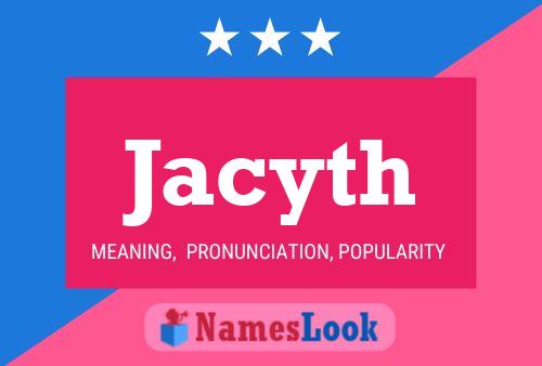 Affiche de nom Jacyth