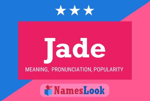 Affiche de nom Jade