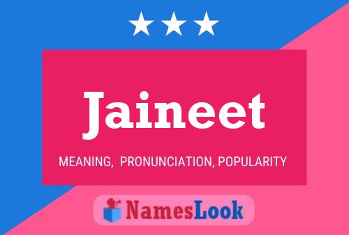 Affiche de nom Jaineet