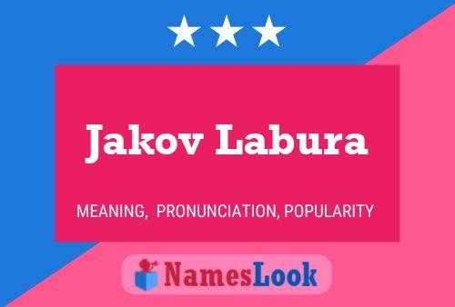 Affiche de nom Jakov Labura