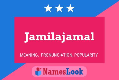 Affiche de nom Jamilajamal