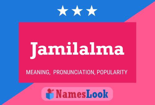 Affiche de nom Jamilalma