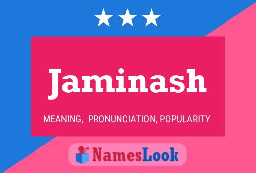 Affiche de nom Jaminash