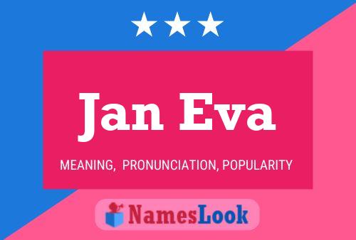 Affiche de nom Jan Eva