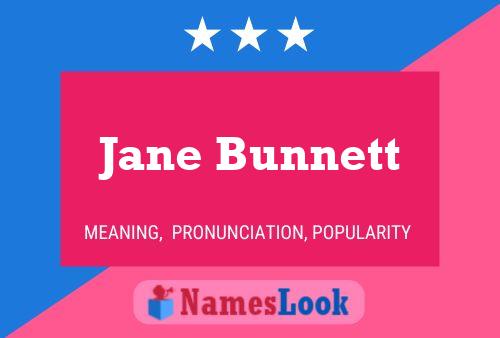 Affiche de nom Jane Bunnett