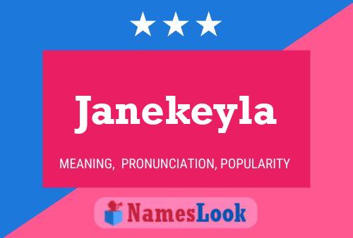 Affiche de nom Janekeyla