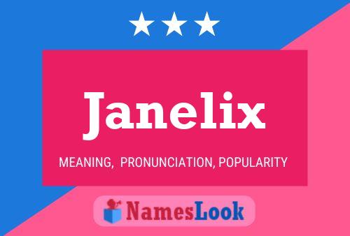 Affiche de nom Janelix