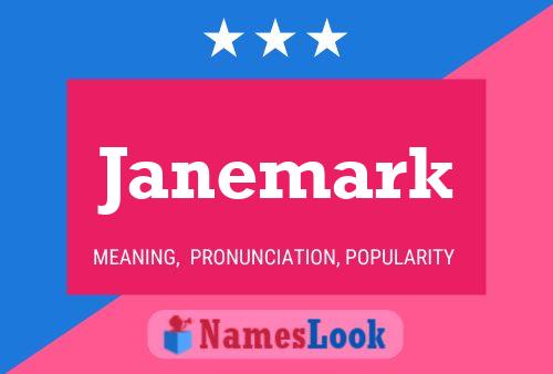 Affiche de nom Janemark