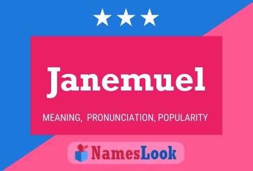 Affiche de nom Janemuel