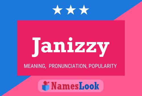 Affiche de nom Janizzy