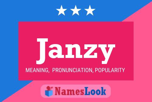 Affiche de nom Janzy