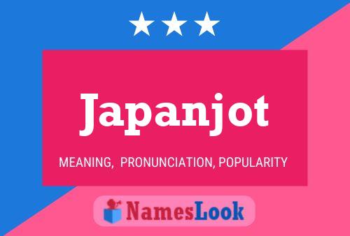 Affiche de nom Japanjot