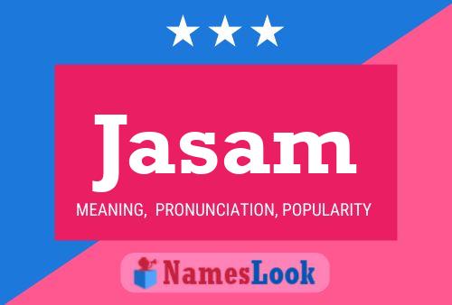 Affiche de nom Jasam