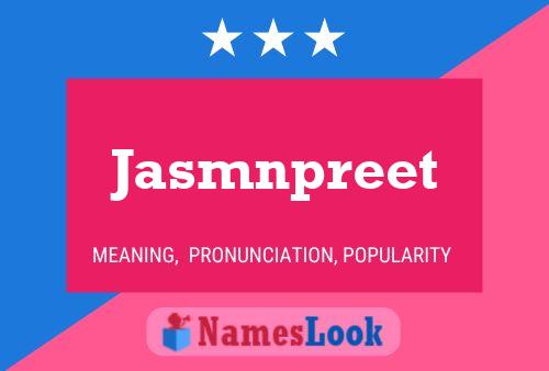 Affiche de nom Jasmnpreet