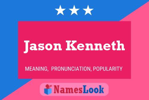 Affiche de nom Jason Kenneth