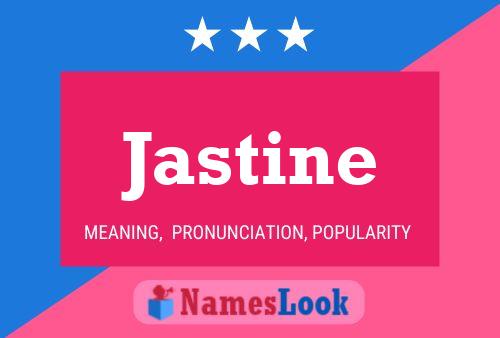 Affiche de nom Jastine