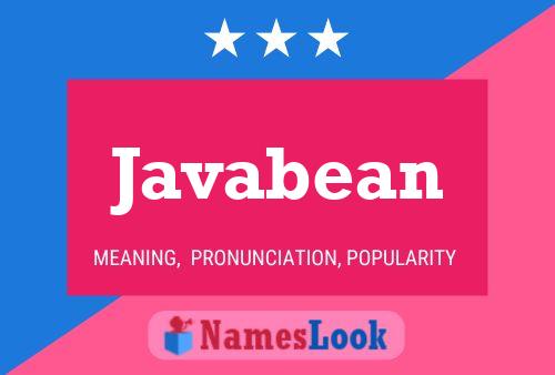 Affiche de nom Javabean