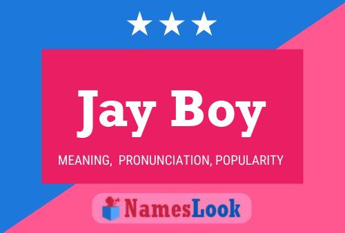 Affiche de nom Jay Boy