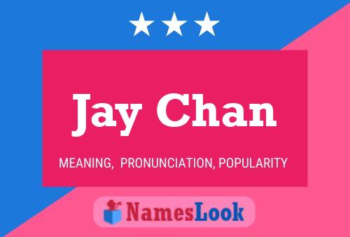 Affiche de nom Jay Chan