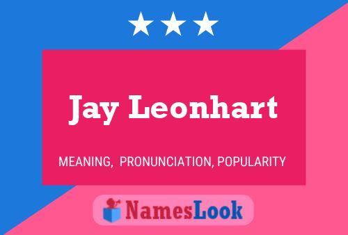 Affiche de nom Jay Leonhart