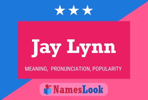 Affiche de nom Jay Lynn