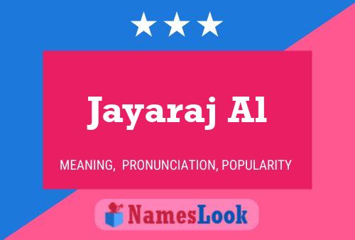 Affiche de nom Jayaraj Al