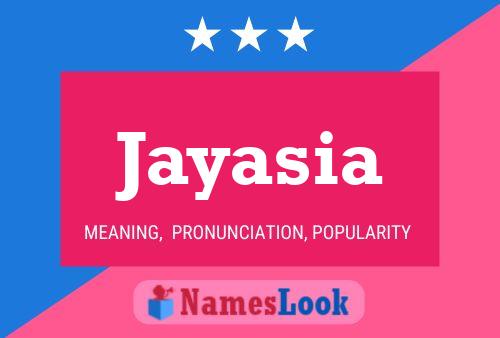 Affiche de nom Jayasia