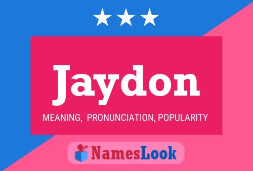 Affiche de nom Jaydon