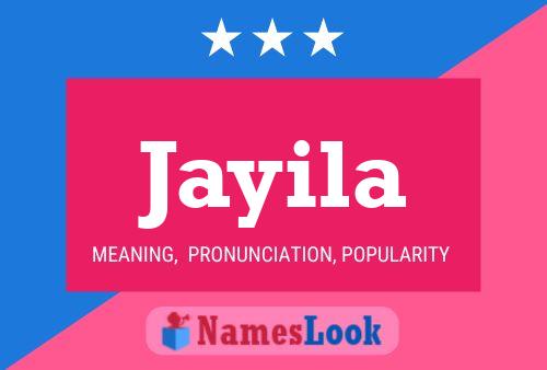 Affiche de nom Jayila