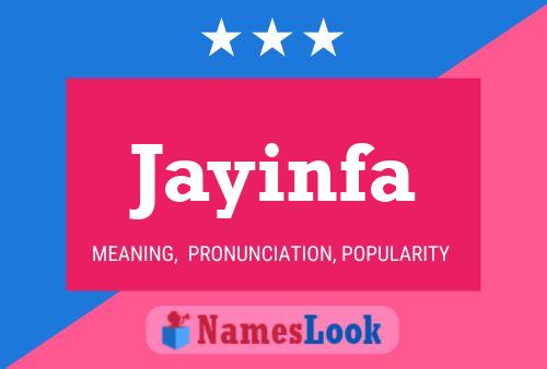 Affiche de nom Jayinfa