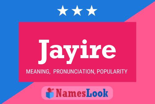 Affiche de nom Jayire