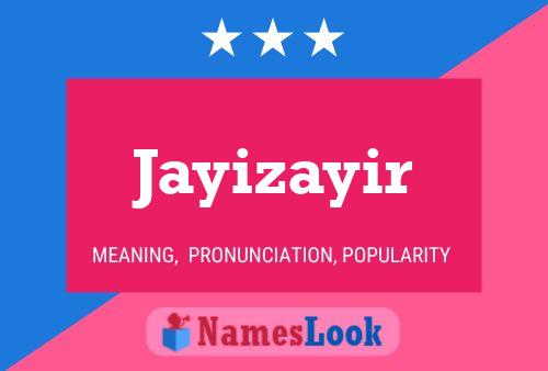 Affiche de nom Jayizayir