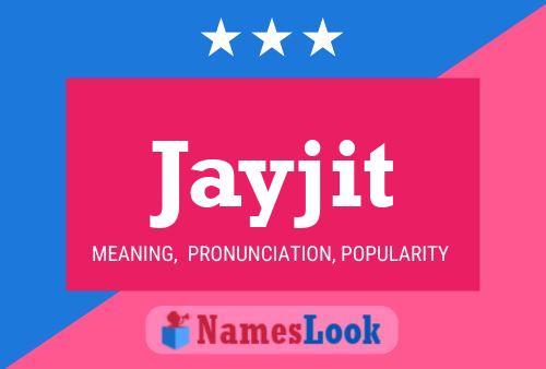 Affiche de nom Jayjit