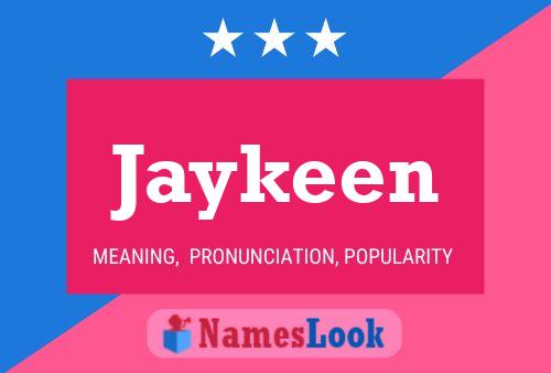 Affiche de nom Jaykeen