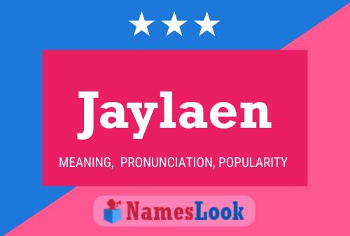 Affiche de nom Jaylaen