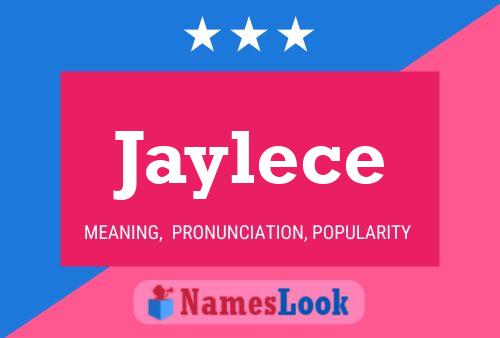 Affiche de nom Jaylece