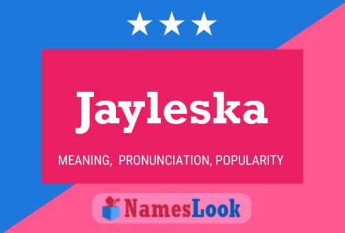 Affiche de nom Jayleska