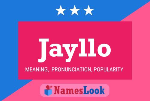 Affiche de nom Jayllo