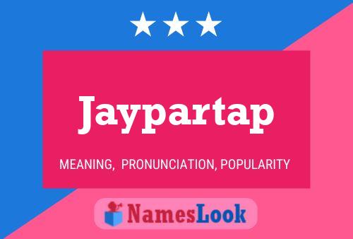 Affiche de nom Jaypartap