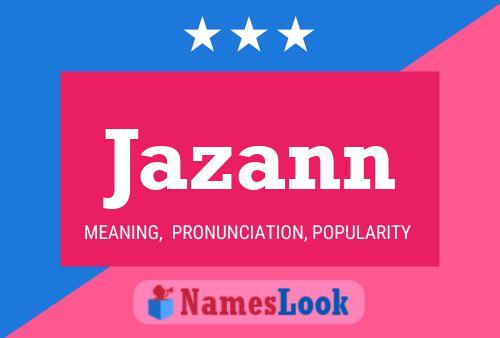 Affiche de nom Jazann