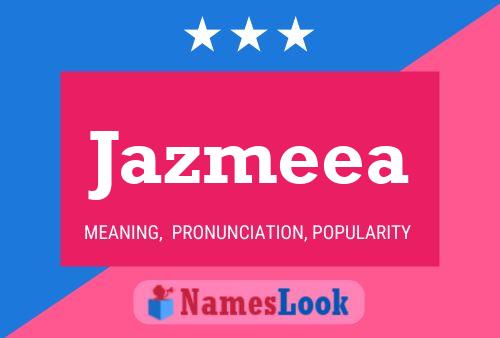 Affiche de nom Jazmeea