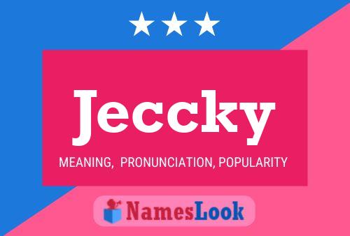 Affiche de nom Jeccky