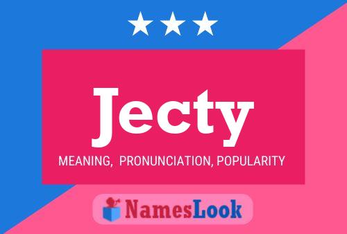 Affiche de nom Jecty