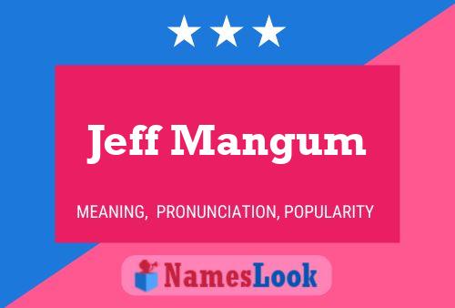 Affiche de nom Jeff Mangum