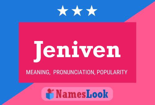 Affiche de nom Jeniven