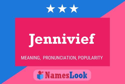 Affiche de nom Jennivief