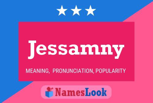 Affiche de nom Jessamny